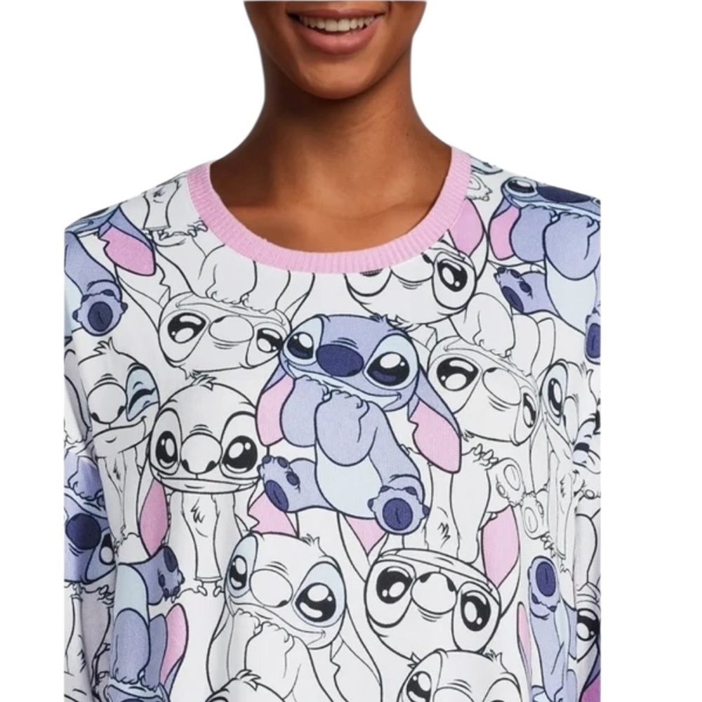 Disney Stitch Women's Sleep Shirt - Picture 3 of 13